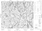 023F03 - LAC DELMOTHE - Topographic Map