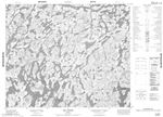 023F08 - LAC VIGNAL - Topographic Map