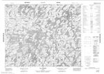 023F10 - LAC BERMEN - Topographic Map