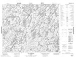 023F11 - LAC MARQUISET - Topographic Map