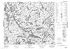 023F15 - LAC SAUVAGEAU - Topographic Map