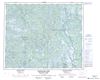 023G - SHABOGAMO LAKE - Topographic Map