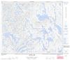 023G07 - SAWBILL LAKE - Topographic Map