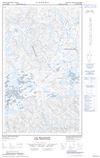 023G11W - LAC BELLENGER - Topographic Map