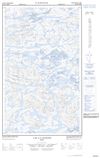 023G12W - LAC LA JANNAYE - Topographic Map