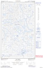 023G14W - LAC PRAT - Topographic Map