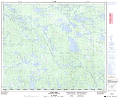 023H05 - CISSY LAKE - Topographic Map