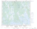 023I - WOODS LAKE - Topographic Map