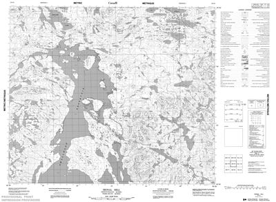 023I09 - SIGNAL HILL - Topographic Map