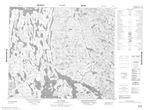 023I14 - LAC POTEL - Topographic Map