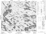 023I16 - LAC LA PINAUDIERE - Topographic Map