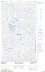 023J04W - LAC LA MILLERAYE - Topographic Map