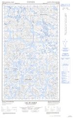 023J05E - LAC DU SABLE - Topographic Map