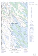 023J10E - STAKIT LAKE - Topographic Map