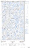 023J12W - LAC AVEZAC - Topographic Map