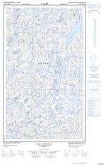 023J12W - LAC AVEZAC - Topographic Map