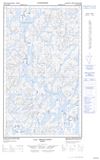 023J13W - LAC BRINGADIN - Topographic Map