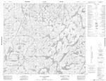 023K16 - LAC LACHAUSSEE - Topographic Map