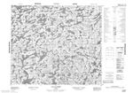 023M02 - LAC GLANDIER - Topographic Map
