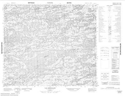 023M04 - LAC BRESOLLES - Topographic Map