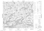 023M05 - LAC LOUET - Topographic Map