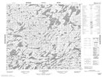 023M07 - LAC MANNESSIER - Topographic Map