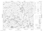 023M08 - LAC FAVERY - Topographic Map