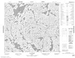 023M10 - LAC FAVARD - Topographic Map
