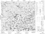 023M12 - LAC GANCLEAU - Topographic Map