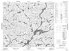 023M14 - LAC MORTIER - Topographic Map