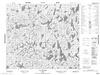 023M16 - LAC CHAULIEU - Topographic Map