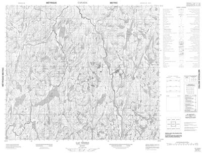 023N01 - LAC WEEKS - Topographic Map