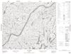023N03 - LAC BAZIRE - Topographic Map