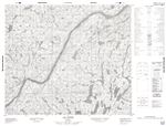 023N03 - LAC BAZIRE - Topographic Map