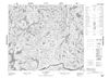 023N04 - LAC TASSIGNY - Topographic Map