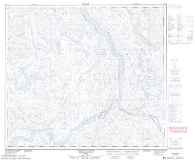 023N09 - CANYON EATON - Topographic Map