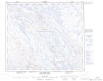 023O - LAC WAKUACH - Topographic Map