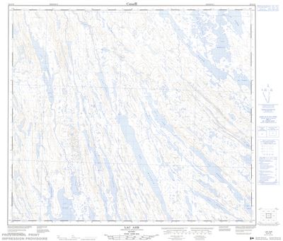 023O10 - LAC AHR - Topographic Map