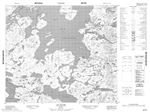 023P08 - LAC RAUDE - Topographic Map