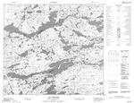 024A08 - LAC DIHOURSE - Topographic Map