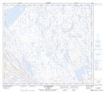 024B12 - LAC HORSESHOE - Topographic Map