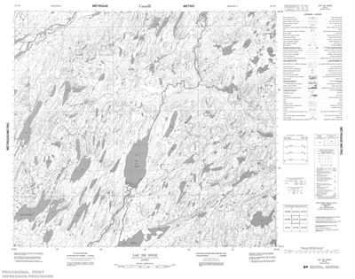 024C05 - LAC DE NOUE - Topographic Map