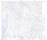 024C08 - LAC MISTAMISK - Topographic Map