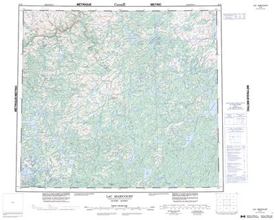 024D - LAC MARICOURT - Topographic Map