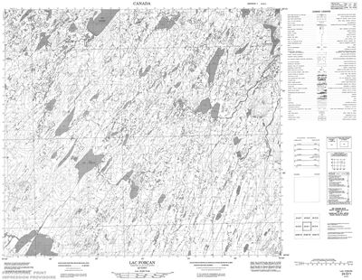 024D01 - LAC FORAN - Topographic Map