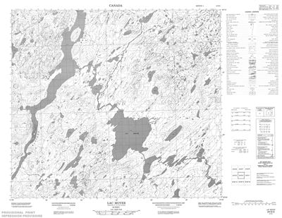 024D02 - LAC MOYER - Topographic Map