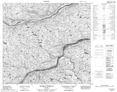 024E03 - RUISSEAU MISSEGLE - Topographic Map