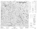 024E05 - LAC GRAMMONT - Topographic Map