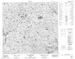 024E06 - LAC LAMALETIE - Topographic Map