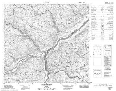 024E07 - RIVIERE POTIER - Topographic Map